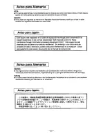 Предварительный просмотр 64 страницы Panasonic PANASYNC S70 User Manual