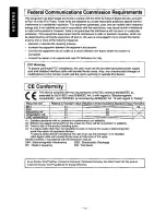 Предварительный просмотр 5 страницы Panasonic PanaSync SL70 User Manual