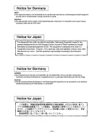 Предварительный просмотр 25 страницы Panasonic PanaSync SL70 User Manual