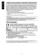 Предварительный просмотр 4 страницы Panasonic PANASYNC SL90 User Manual