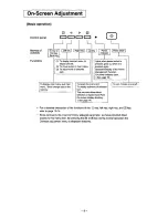 Предварительный просмотр 13 страницы Panasonic PANASYNC SL90 User Manual