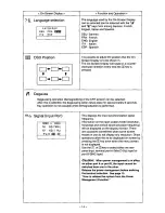 Предварительный просмотр 18 страницы Panasonic PANASYNC SL90 User Manual