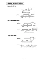 Предварительный просмотр 20 страницы Panasonic PANASYNC SL90 User Manual