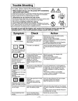 Предварительный просмотр 23 страницы Panasonic PANASYNC SL90 User Manual