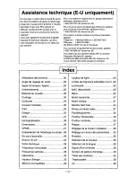 Предварительный просмотр 48 страницы Panasonic PANASYNC SL90 User Manual