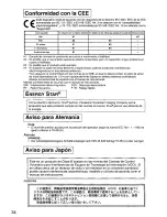 Предварительный просмотр 35 страницы Panasonic PANASYNC SL95 User Manual