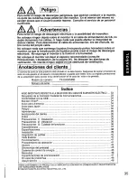 Предварительный просмотр 36 страницы Panasonic PANASYNC SL95 User Manual