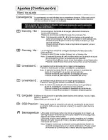 Предварительный просмотр 45 страницы Panasonic PANASYNC SL95 User Manual