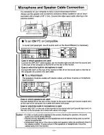 Предварительный просмотр 12 страницы Panasonic PANASYNC SM70 User Manual