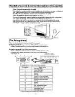 Предварительный просмотр 13 страницы Panasonic PANASYNC SM70 User Manual