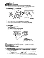 Предварительный просмотр 35 страницы Panasonic PANASYNC SM70 User Manual