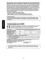 Предварительный просмотр 54 страницы Panasonic PANASYNC SM70 User Manual