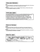 Предварительный просмотр 75 страницы Panasonic PANASYNC SM70 User Manual