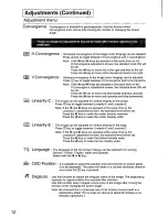 Предварительный просмотр 13 страницы Panasonic PANASYNC TX-D9S45MB User Manual