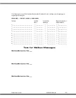 Preview for 135 page of Panasonic PanaVoice Courier Installation Manual