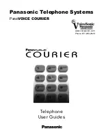 Panasonic PanaVoice Courier User Manuals preview