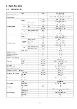 Preview for 5 page of Panasonic PAPAMY1604017CE Service Manual