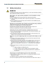 Preview for 10 page of Panasonic PAW-160MAH2 Installation Instructions Manual