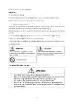 Preview for 2 page of Panasonic PAW-280PAH3M Basic Installation Instructions