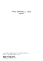 Предварительный просмотр 12 страницы Panasonic PAW-BTANK200L Manual