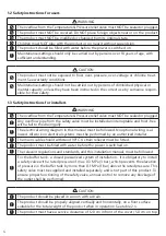 Preview for 4 page of Panasonic PAW-TD23B6E5 Installation Manual