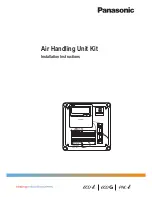 Panasonic PAW280MAH2 Installation Instructions Manual preview