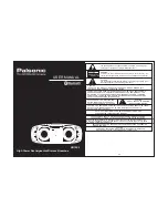 Panasonic PBT600 User Manual preview