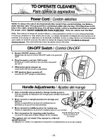 Предварительный просмотр 13 страницы Panasonic PerformancePlus Platinum MC-V7418D Operating Instructions Manual