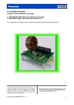 Предварительный просмотр 1 страницы Panasonic PGA26E07BA-SWEVB006 Manual