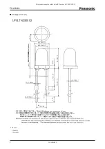 Preview for 2 page of Panasonic Phototransistors PNA1803L Specifications