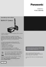 Предварительный просмотр 1 страницы Panasonic PI-BUA5MWA Operating Instructions Manual