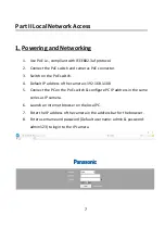 Предварительный просмотр 14 страницы Panasonic PI-BUA5MWA Operating Instructions Manual