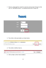 Preview for 16 page of Panasonic PI-BUA5MWA Operating Instructions Manual