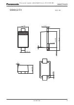 Предварительный просмотр 3 страницы Panasonic PIN Diodes MA2SP060G Specifications