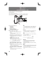 Предварительный просмотр 20 страницы Panasonic PJ-37MRF Operating Instructions Manual