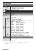 Предварительный просмотр 98 страницы Panasonic PJLink PT-TW341R Operating Instructions Manual