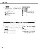 Preview for 38 page of Panasonic PLC-XF31 Owner'S Manual