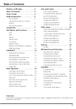 Preview for 3 page of Panasonic PLC-XU75A Owner'S Manual