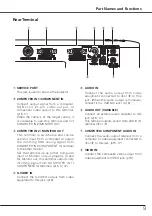 Preview for 9 page of Panasonic PLC-XU75A Owner'S Manual