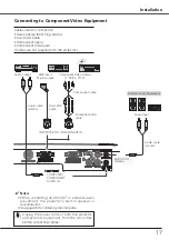 Preview for 17 page of Panasonic PLC-XU75A Owner'S Manual