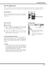 Preview for 27 page of Panasonic PLC-XU75A Owner'S Manual