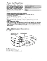 Предварительный просмотр 2 страницы Panasonic PM-A110 Operating Instructions