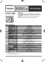 Preview for 6 page of Panasonic PM4H-A Quick Manual