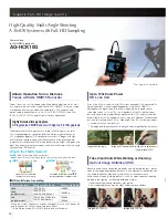 Preview for 10 page of Panasonic POVCAM AG-HCK10G Brochure