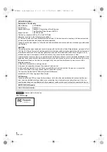 Preview for 6 page of Panasonic POVCAM AG-MDR25E Basic Operating Instructions Manual