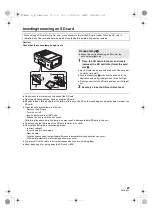 Preview for 47 page of Panasonic POVCAM AG-MDR25E Basic Operating Instructions Manual