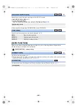 Preview for 221 page of Panasonic POVCAM AG-MDR25E Operating Instructions Manual