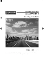 Panasonic PP103910 Operating Instructions Manual предпросмотр