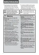 Preview for 2 page of Panasonic PP105160 Operating Instructions Manual