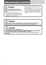 Preview for 4 page of Panasonic PP105160 Operating Instructions Manual